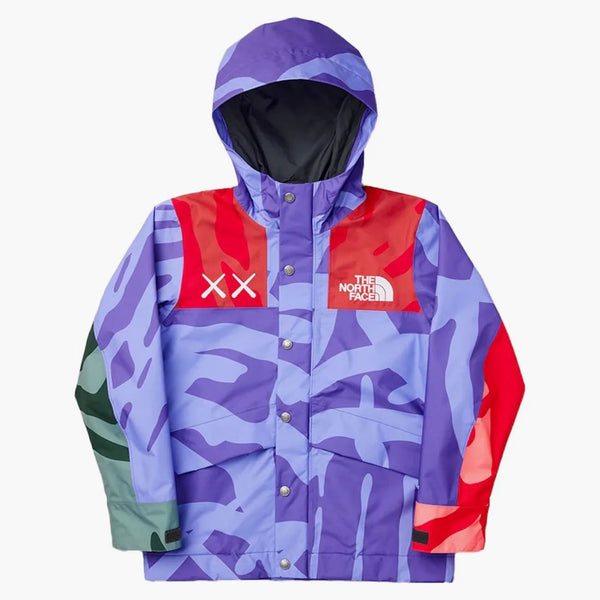 Kaws x North Face Youth 1986 Mountain Jacket KW Peak Purple 86 Print