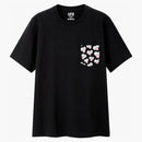 Kaws X Uniqlo Bff Pocket Tee (us Sizing) Black