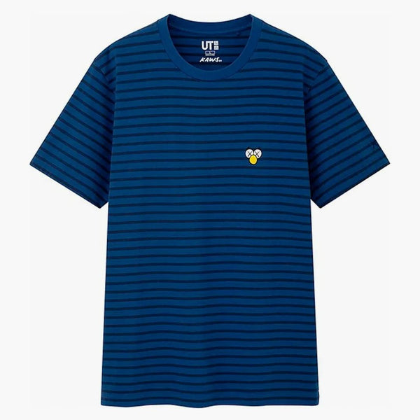 Kaws X Uniqlo BFF Striped Tea (US Sizing) Blue