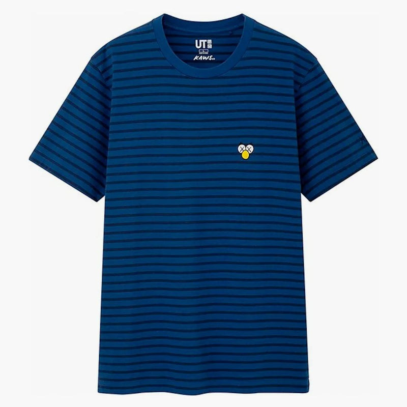 Kaws X Uniqlo BFF Striped Tea (US Sizing) Blue