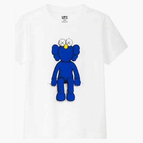 KAWS X UNIQLO AZUL BFF TEE (NIÑOS) BLANCO