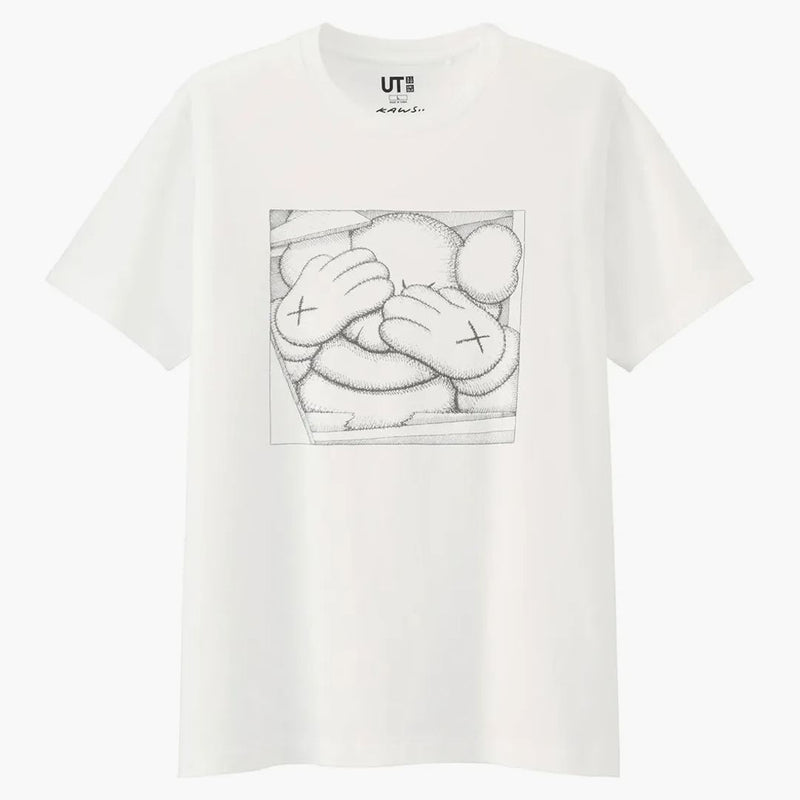 Kaws X Uniqlo Chum Tee White