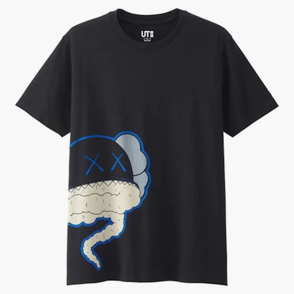 Kaws X Uniqlo Cloud Tea (Japanese Sizing) Black
