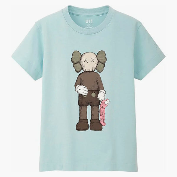 KAWS X UNIQLO COMPANTY TEA (NIÑOS) Azul claro
