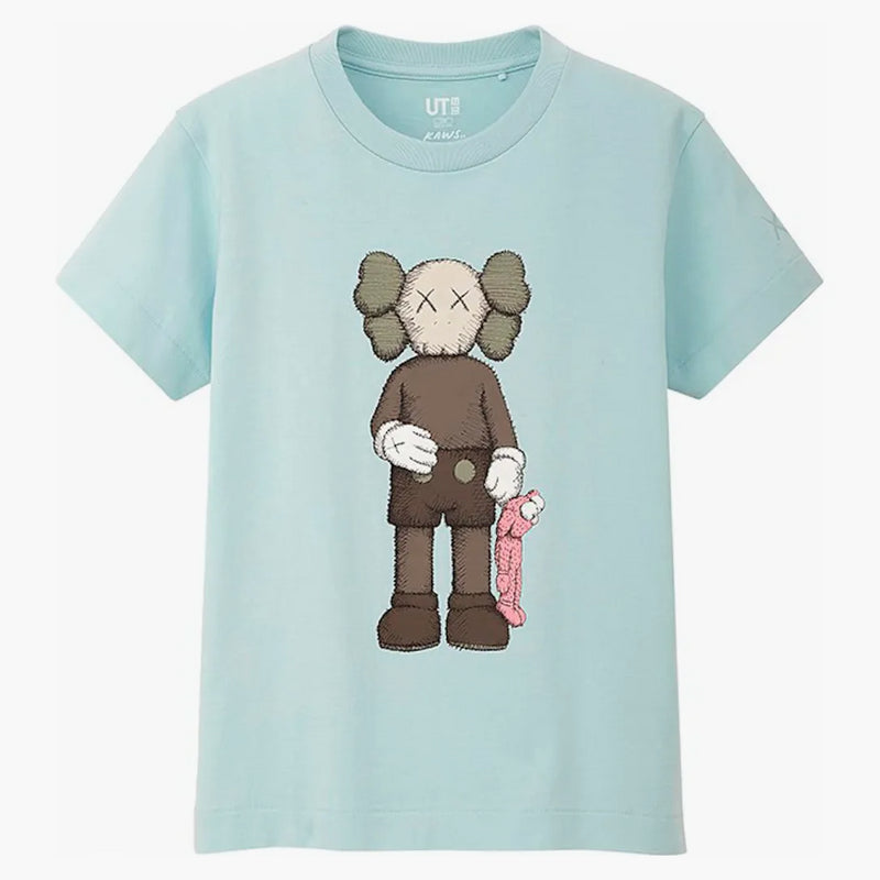 Kaws X Uniqlo Companion Tea (barn) ljusblå