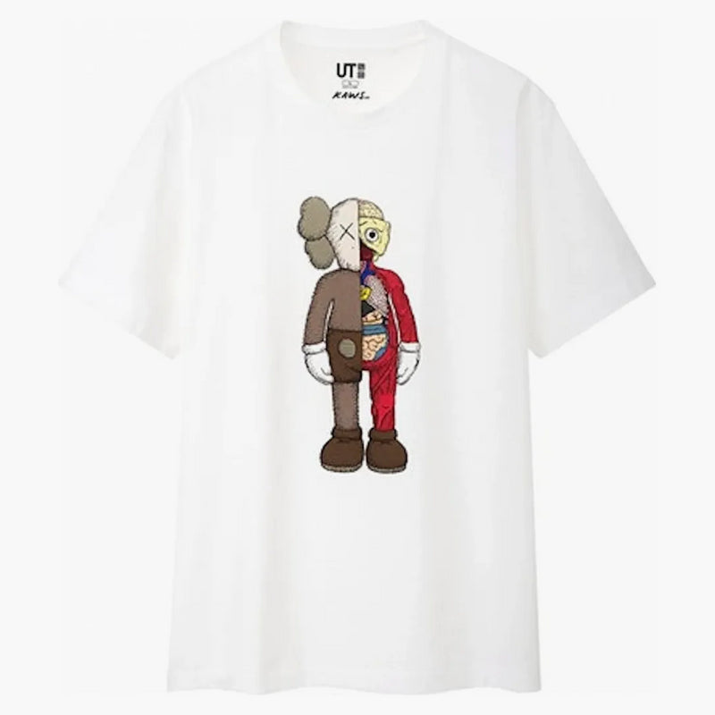Kaws X Uniqlo Flayed Tee (japanese Sizing) White