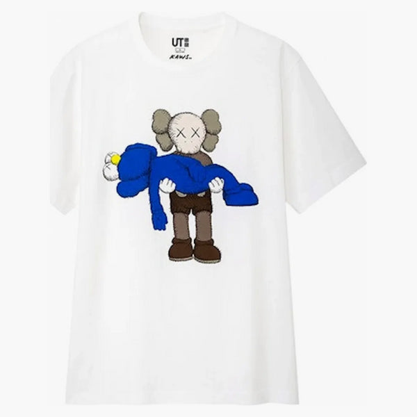 Kaws X Uniqlo Gone Tea (japansk storlek) vit