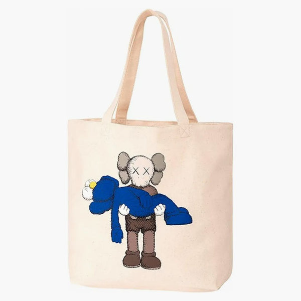 KAWS X UNIQLO GUSTO BOLSA NATURAL