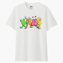 Kaws X Uniqlo Logo Tea (Japanese Sizing) White