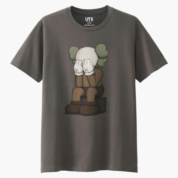 Kaws X Uniqlo Passing Through Tea Brown