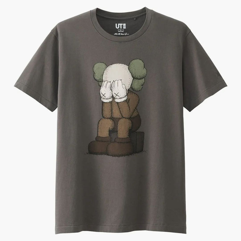 Kaws X Uniqlo Passing Through Tea Brown