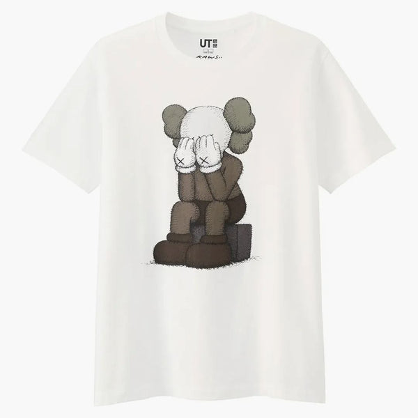 Kaws x uniqlo passerar genom te vit