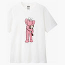 Kaws X Uniqlo Pink Bff Tee (Japanese Sizing) White