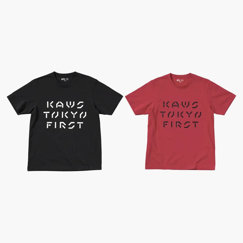 Kaws X Uniqlo Tokyo First Tea (Asia Sizing) Graphic Tee Set2