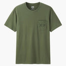 Kaws X Uniqlo XX Pocket Tea (Asia Sizing) Olive