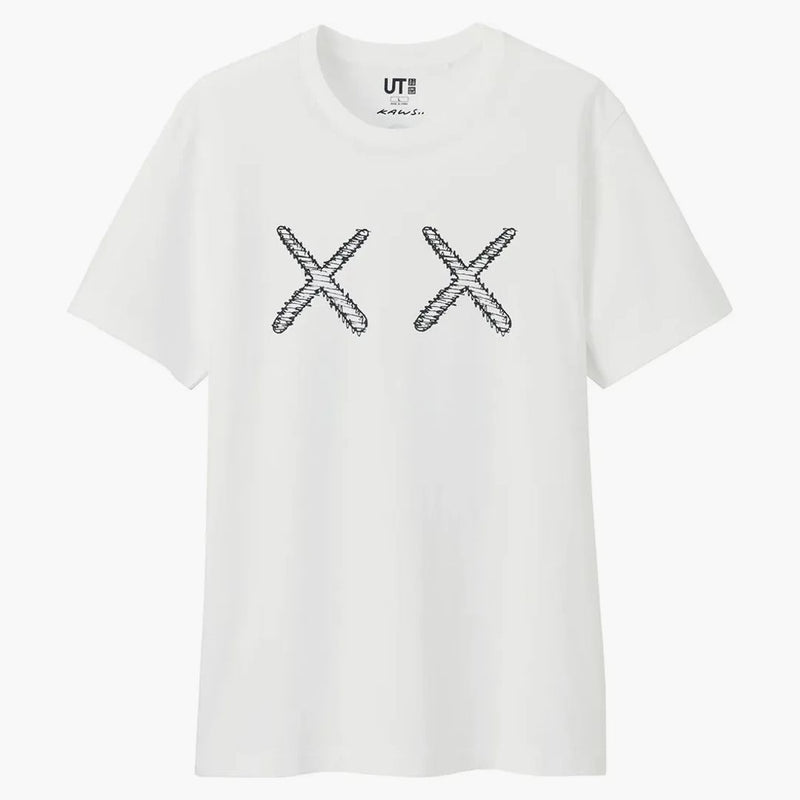 Kaws x uniqlo xx tea white