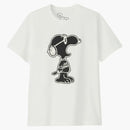 Kaws X Uniqlo X Peanuts Joe Kaws Yawn Outline Tea White