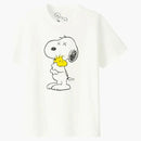 Kaws X Uniqlo X Peanuts Snoopy & Woodstock Tee White