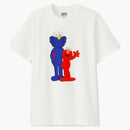 Kaws X Uniqlo X Sesame Street Bff Elmo Tea (Japanese Sizing) White