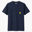 Kaws X Uniqlo X Sesame Street Big Bird Pocket Tea Navy