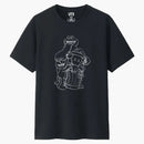 Kaws X Uniqlo X Sesame Street Companion Trash Can Outline Tea Black