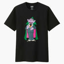Kaws X Uniqlo X Sesame Street Count of Count Tea (Japanese Sizing) Black
