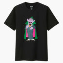 Kaws X Uniqlo X Sesame Street Count from Count Tea Black
