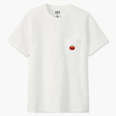Kaws X Uniqlo X Sesame Street Elmo Pocket Tee White