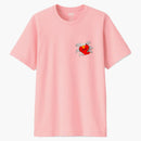 Kaws X Uniqlo X Sesame Street Elmo Tea Pink