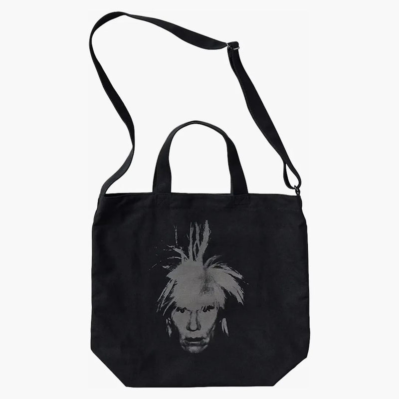 KAWS X UNIQLO WARHOL 2WAY BAGLA MUERTA NEGRO