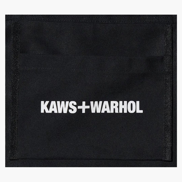 KAWS X UNIQLO WARHOL 2WAY BAGLA MUERTA NEGRO