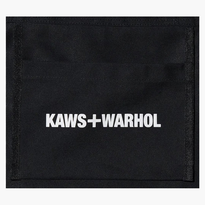KAWS X UNIQLO WARHOL 2WAY BAGLA MUERTA NEGRO