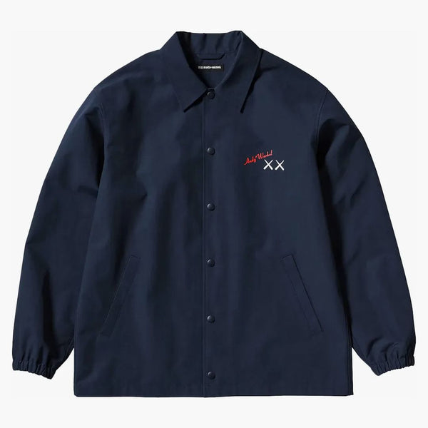 Kaws x Uniqlo Warhol Coach 476316 Jacket (dimensionamiento de Asia) Armada