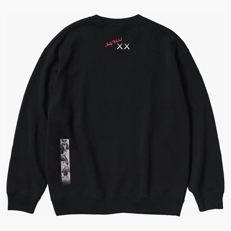 Kaws X Warhol Graphic 476119 Sweatshirt (Asia Sizing) Black