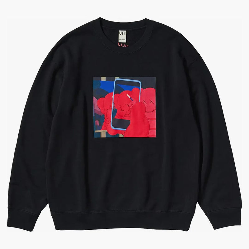 Kaws X Warhol Graphic 476119 Sweatshirt (Asia Sizing) Black