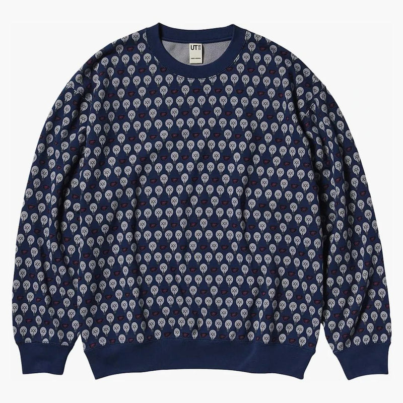 Kaws X Uniqlo Warhol Graphic 477201 Sweatshirt Navy