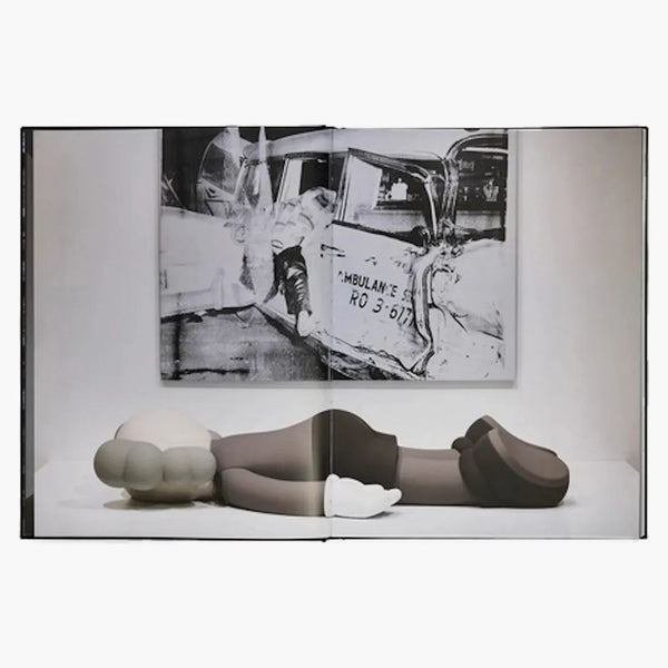 Kaws X Warhol Hardcover Book (signerad)