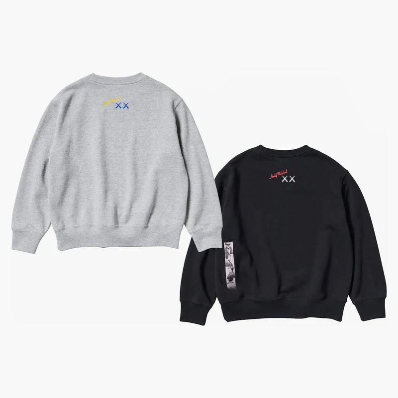 KAWS X Warhol Kids 'Graphic 472991/476408 Set di felpe grigio