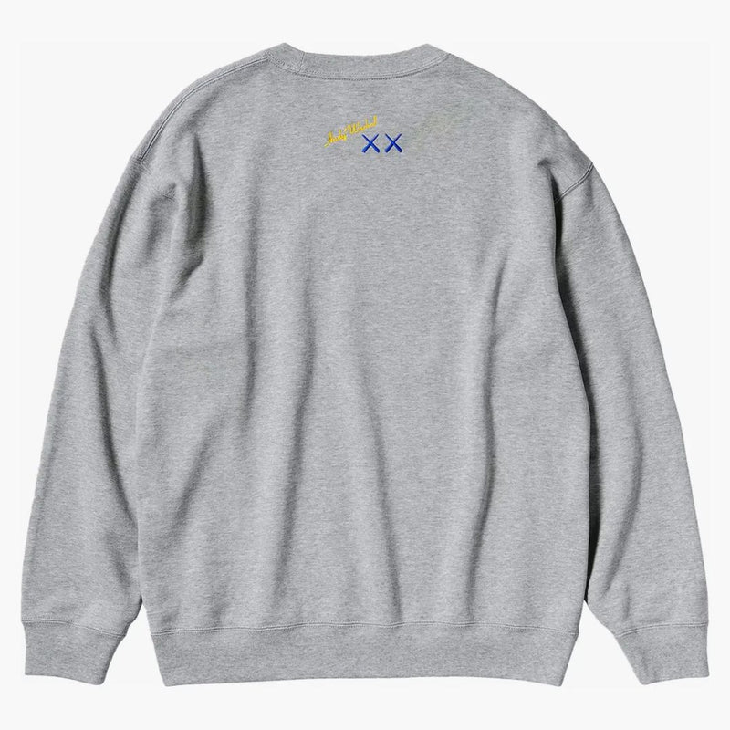 Kaws X Warhol Graphic 472951 Sweatshirt (Asia Sizing) Gray