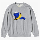 Kaws X Warhol Graphic 472951 Sweatshirt (Asia Sizing) Gray