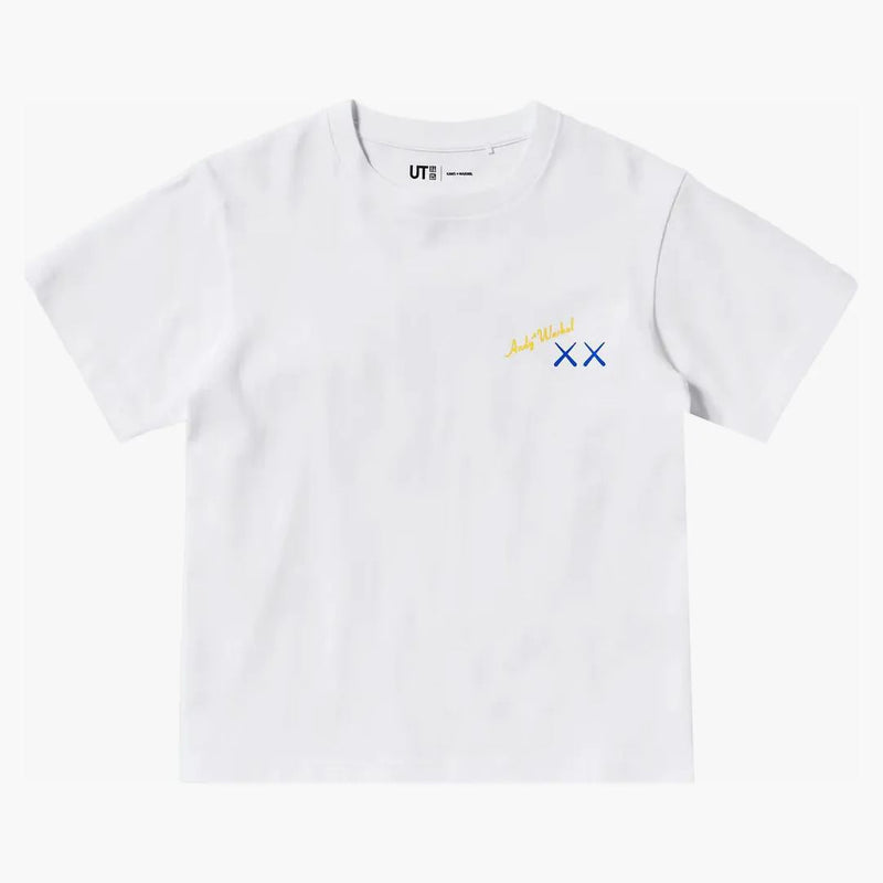 Kaws X Uniqlo Warhol Kids' ut graphic 471935 T-shirt white