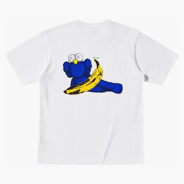Kaws X Warhol Ut Graphic 471321 T-shirt (Asia Sizing) White
