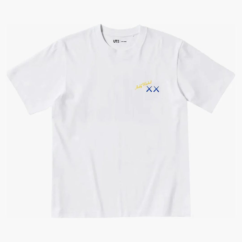 KAWS x Warhol Ut Graphic 471321 T-shirt (Asia Size) White