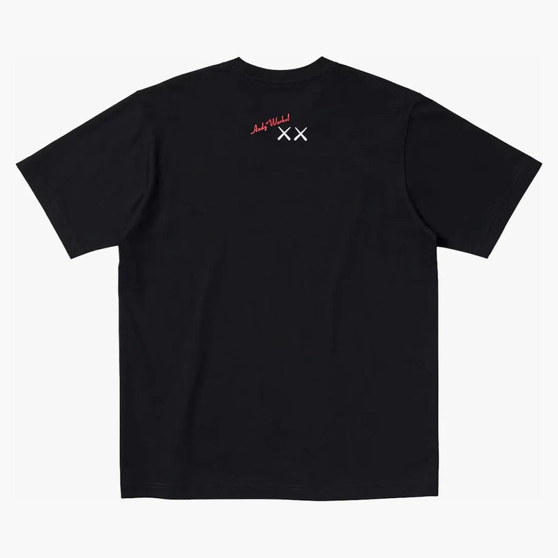 KAWS X Warhol UT Graphic 476351 T-shirt (Asia Size) Czarny