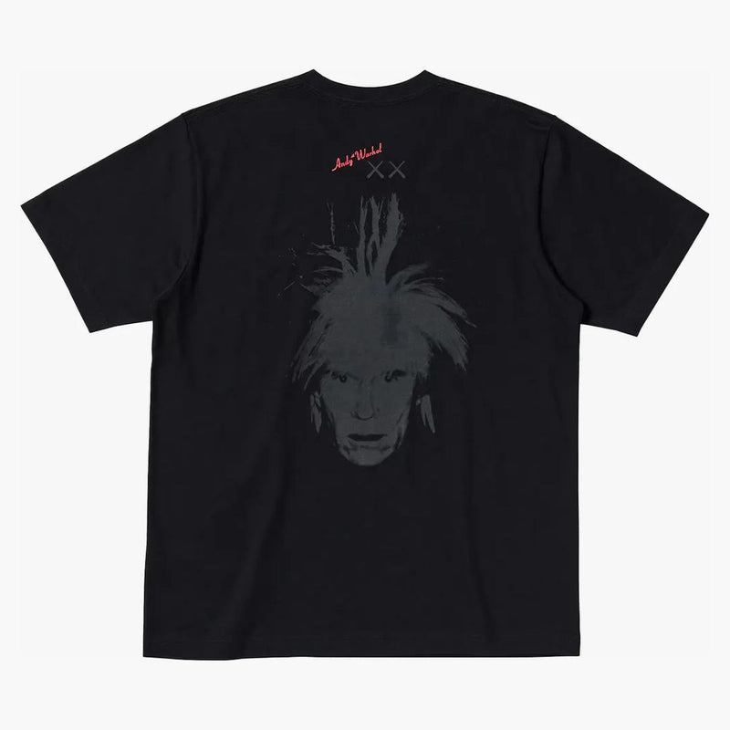 KAWS x Warhol UT Graphic 476352 T-shirt (Asia Size) Czarny
