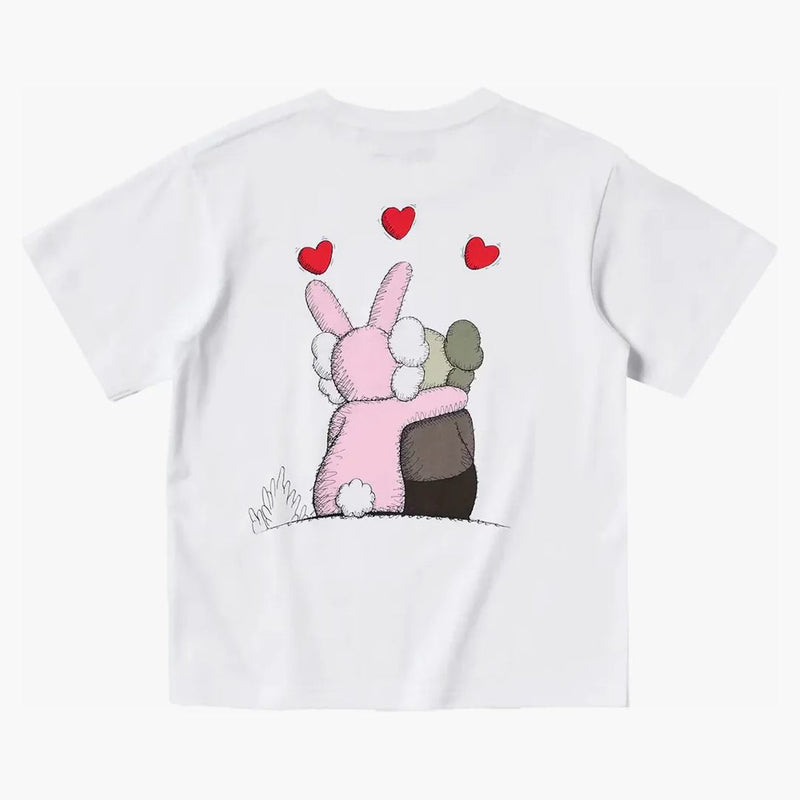 Kaws x uniqlo warhol ut barn grafik 476423 t-shirt vit