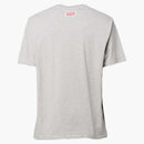 Kenzo logo impresa detalle camiseta gris