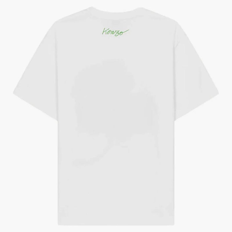 Kenzo Poppy By Nigo Front Print T-shirt White