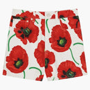 Kenzo Poppy by Nigo Women's Shorts White Red