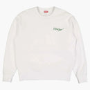 Kenzo Poppy av Nigo Back Print Sweatshirt White